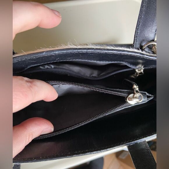 Vintage Cole Haan Cowhide Purse, Limited Edition, Rare, Excellent Condition - Picture 7 of 7